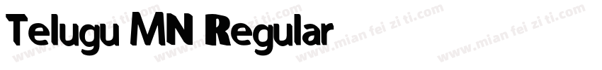Telugu MN Regular字体转换